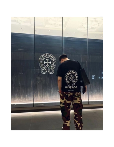 Chrome Hearts City Exclusive Horseshoe Print Short Sleeve 205