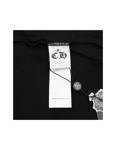 Chrome Hearts Collar Button Letter Print Short Sleeve 206