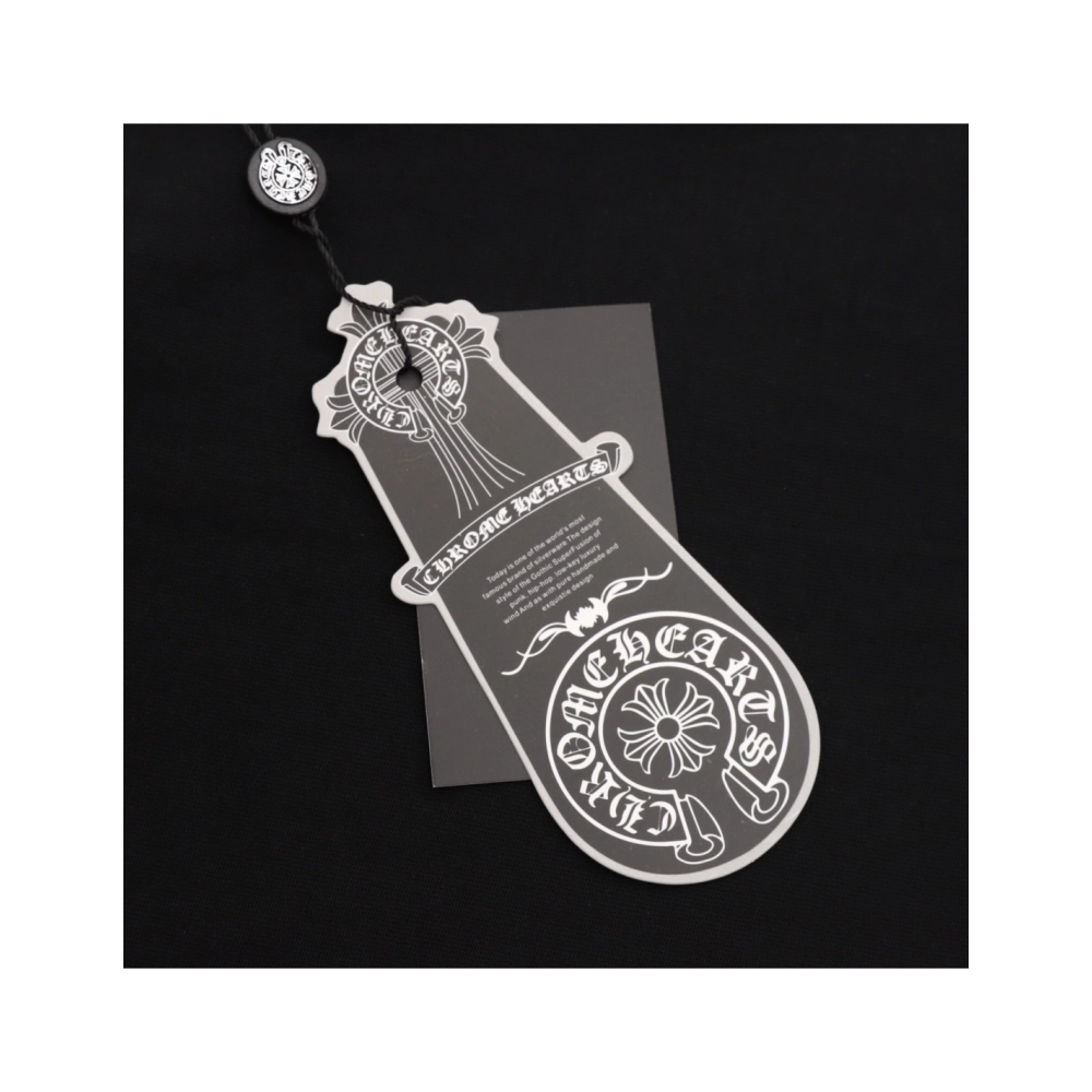 Chrome Hearts Collar Button Letter Print Short Sleeve 206