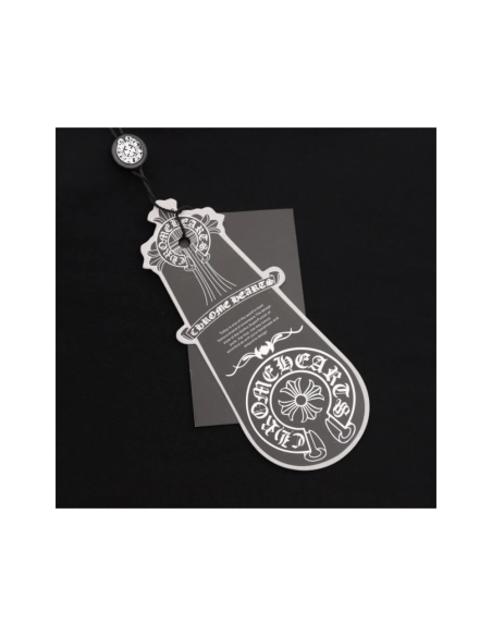 Chrome Hearts Collar Button Letter Print Short Sleeve 206