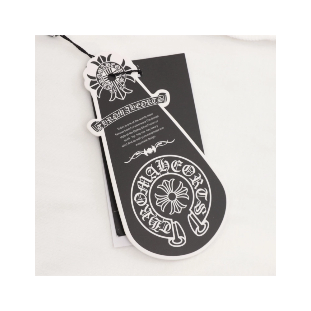 Chrome Hearts Collar Button Letter Print Short Sleeve 207