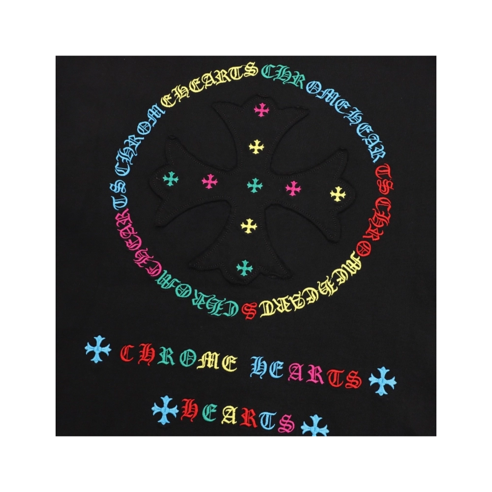 Chrome Hearts Colorful Logo Print Short Sleeve 208