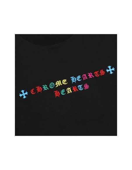 Chrome Hearts Colorful Logo Print Short Sleeve 208