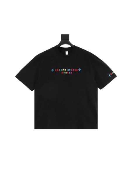 Chrome Hearts Colorful Logo Print Short Sleeve 208