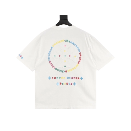 Chrome Hearts Colorful Logo Print Short Sleeve 209