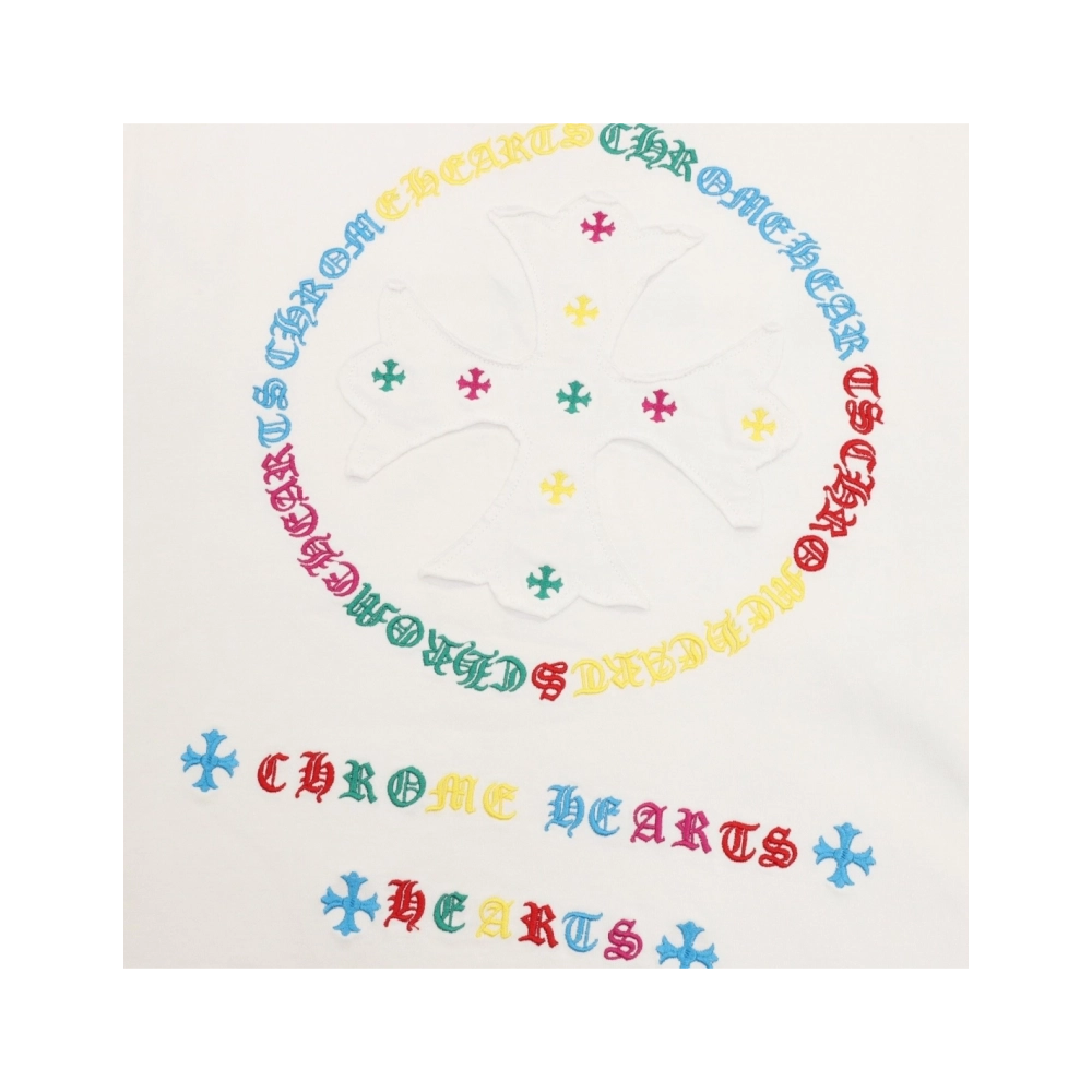 Chrome Hearts Colorful Logo Print Short Sleeve 209
