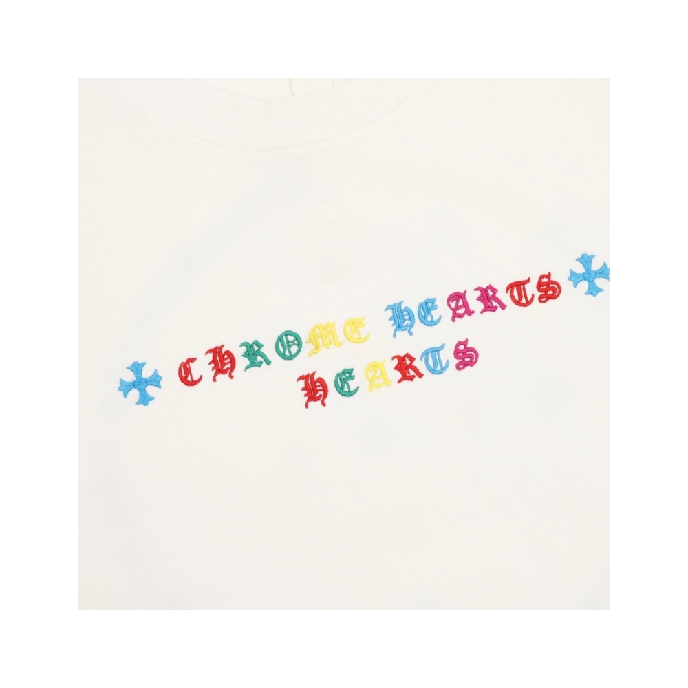 Chrome Hearts Colorful Logo Print Short Sleeve 209