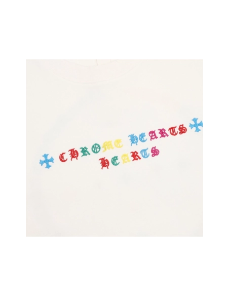 Chrome Hearts Colorful Logo Print Short Sleeve 209