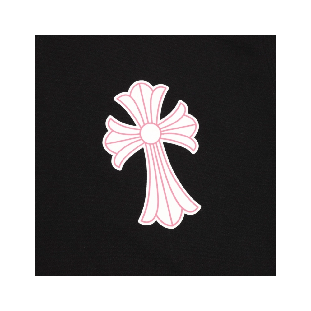 Chrome Hearts Black & Red Cross Short Sleeve 212
