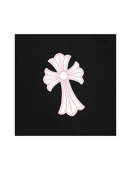 Chrome Hearts Black & Red Cross Short Sleeve 212