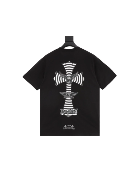 Chrome Hearts FOTI Collab Cross Skull Short Sleeve 216
