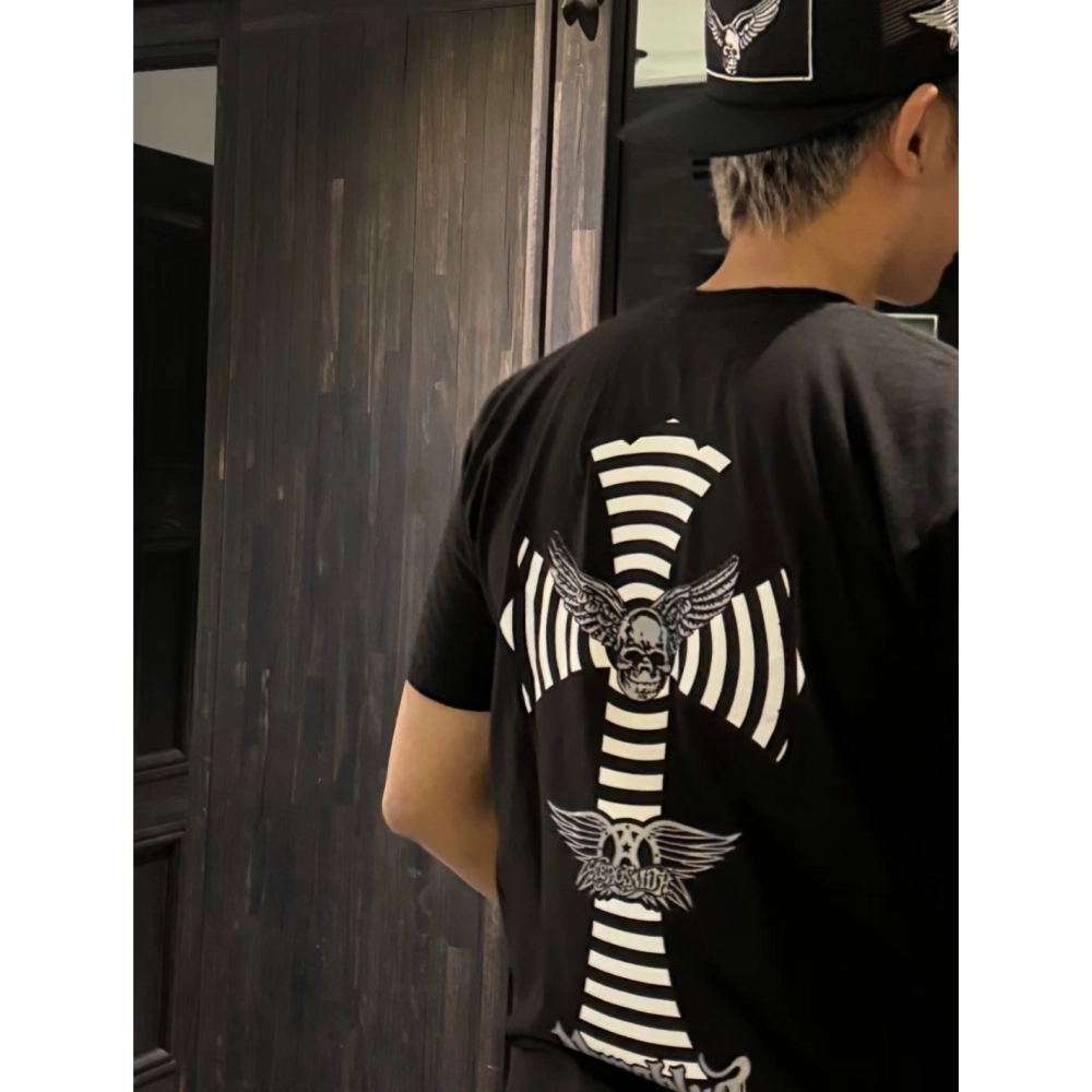 Chrome Hearts FOTI Collab Cross Skull Short Sleeve 216