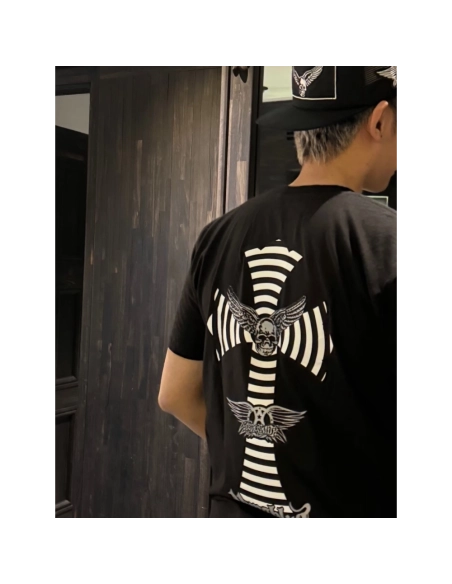 Chrome Hearts FOTI Collab Cross Skull Short Sleeve 216