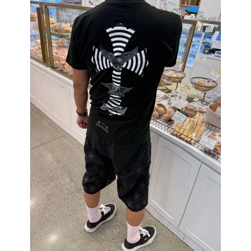Chrome Hearts FOTI Collab Cross Skull Short Sleeve 216