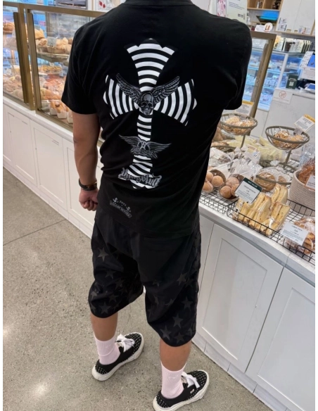 Chrome Hearts FOTI Collab Cross Skull Short Sleeve 216