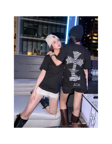 Chrome Hearts FOTI Collab Cross Skull Short Sleeve 216