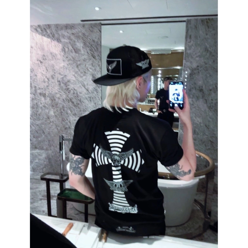 Chrome Hearts FOTI Collab Cross Skull Short Sleeve 216
