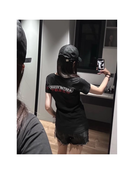 Chrome Hearts Red Label Scroll Short Sleeve 217