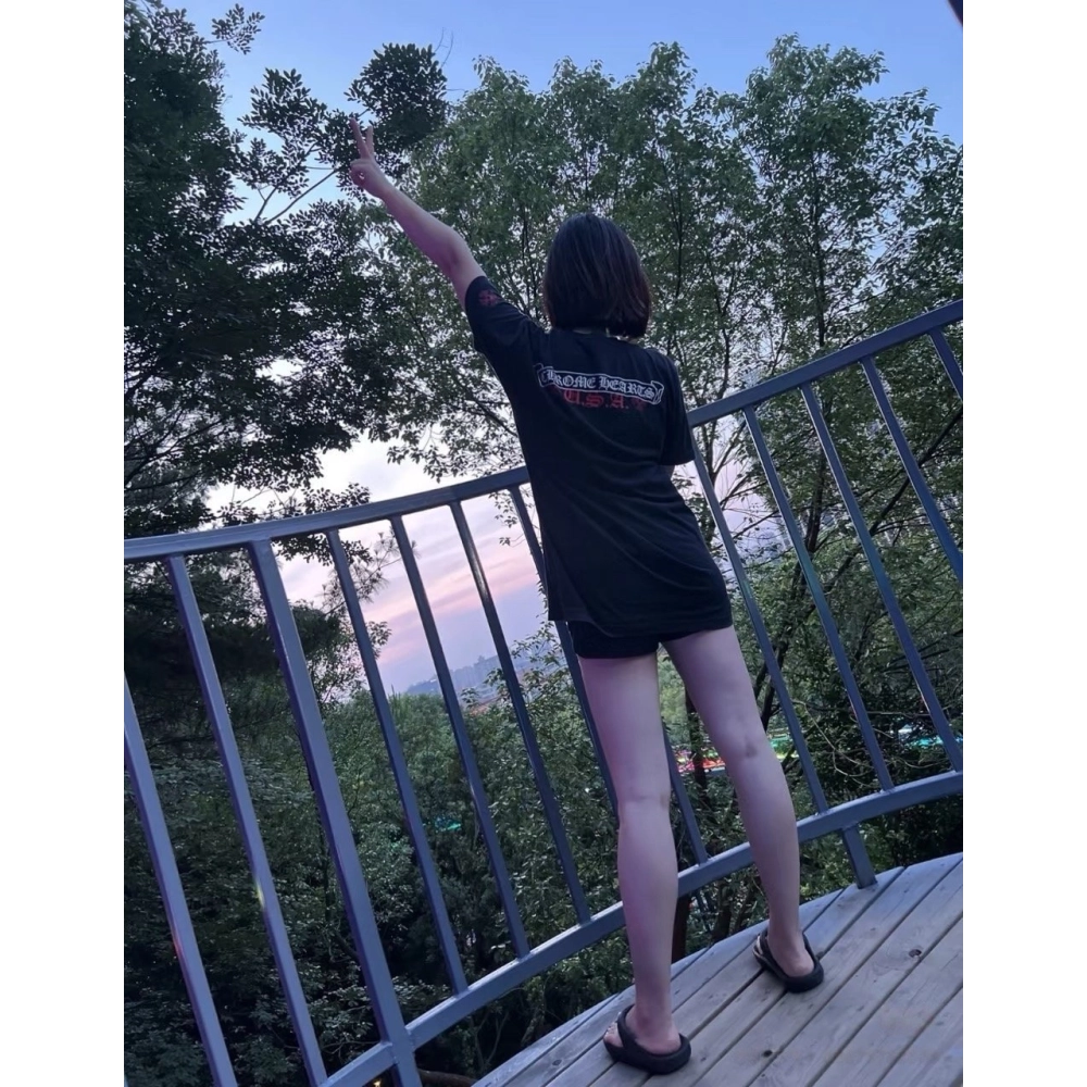 Chrome Hearts Red Label Scroll Short Sleeve 217