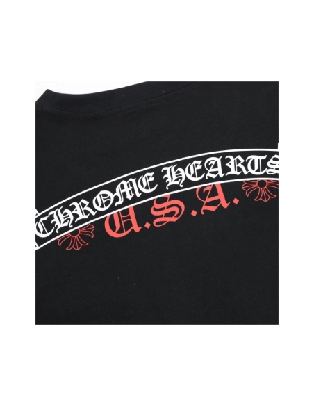 Chrome Hearts Red Label Scroll Short Sleeve 217