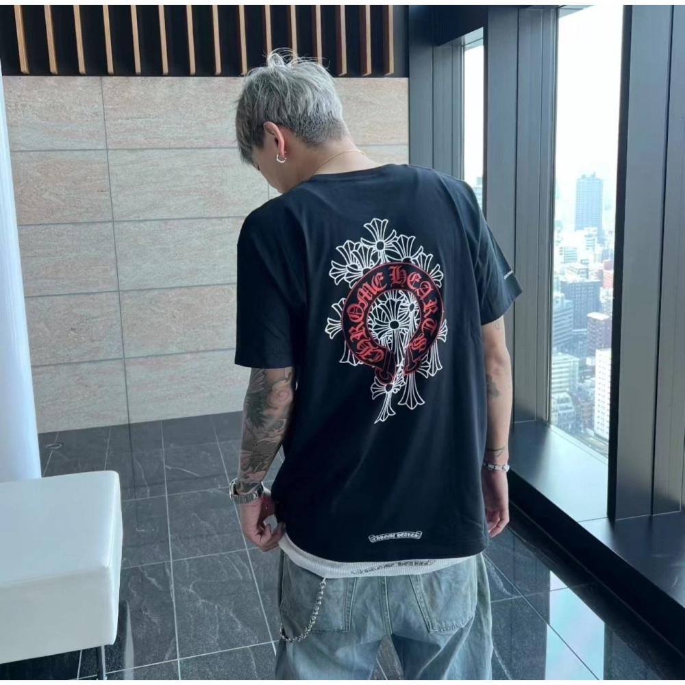 Chrome Hearts Cross Horseshoe Short Sleeve 218