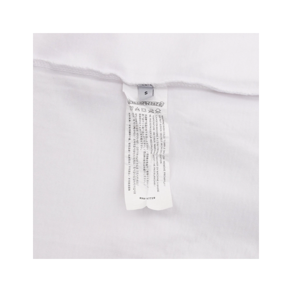 Chrome Hearts Patch Embroidery Letter Hardware Cross Short Sleeve 220
