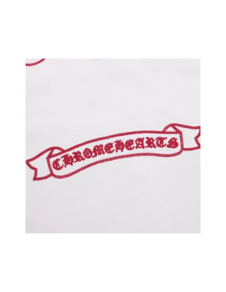 Chrome Hearts Patch Embroidery Letter Hardware Cross Short Sleeve 220
