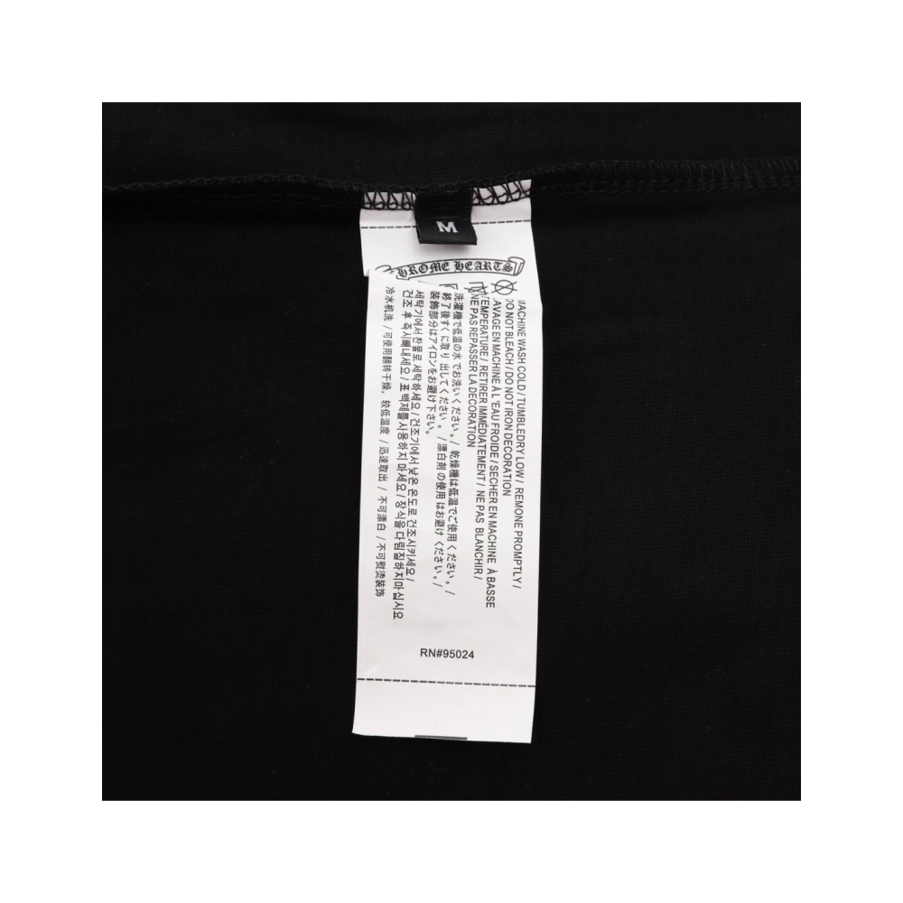 Chrome Hearts Crackle Horseshoe Cross Print Short Sleeve 221