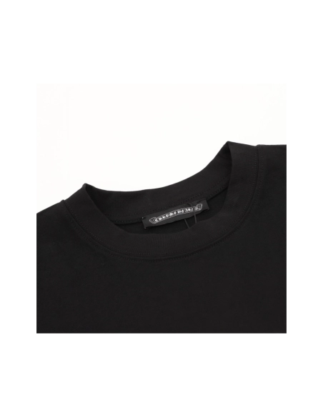 Chrome Hearts Crackle Horseshoe Cross Print Short Sleeve 221