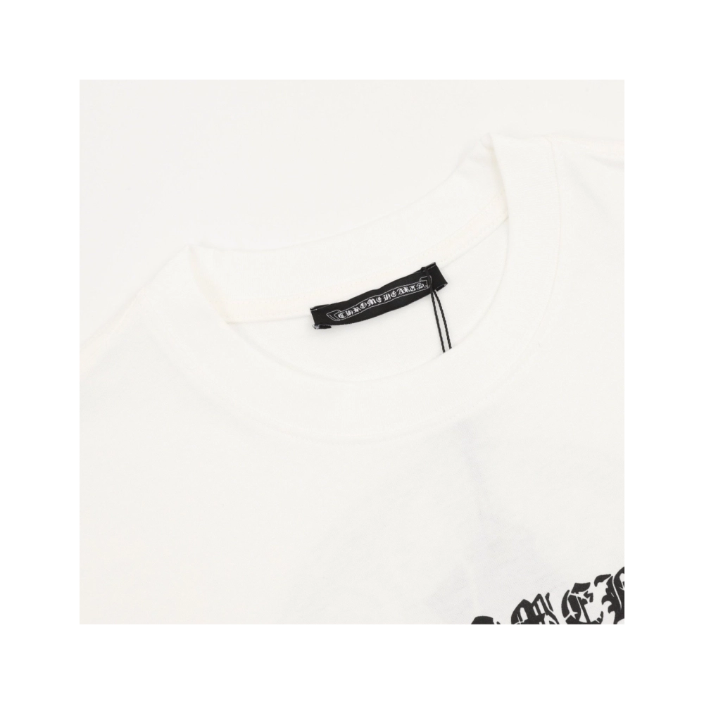 Chrome Hearts Crackle Horseshoe Cross Print Short Sleeve 222
