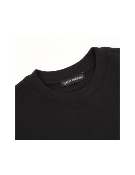 Chrome Hearts Scroll Black & White Cross Short Sleeve 223