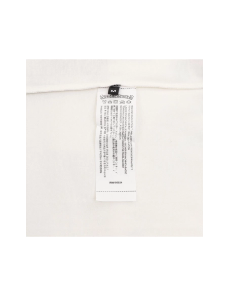 Chrome Hearts Scroll Black & White Cross Short Sleeve 224