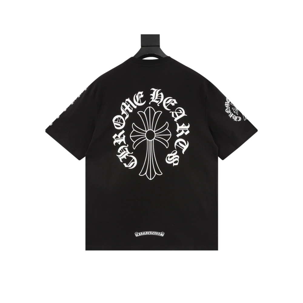 Chrome Hearts Sanskrit Cross Print Short Sleeve 225