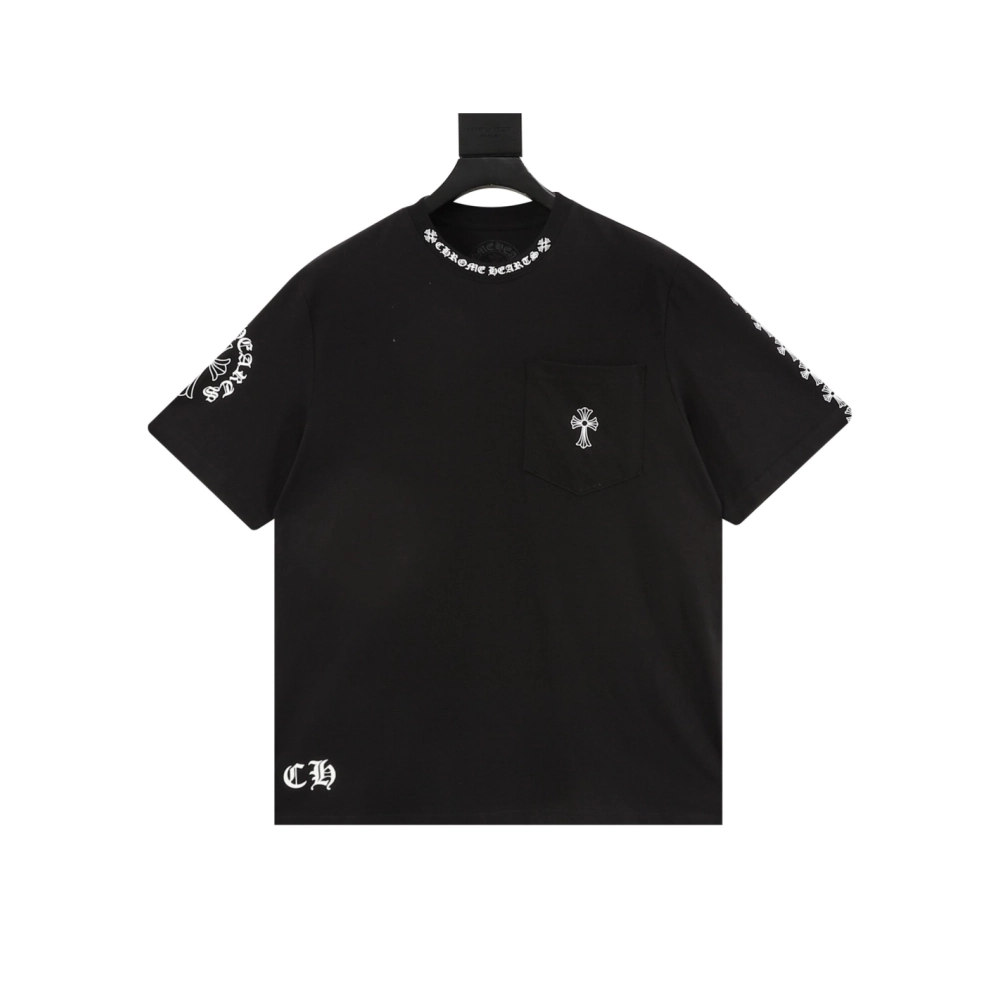 Chrome Hearts Sanskrit Cross Print Short Sleeve 225