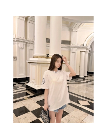 Chrome Hearts Sanskrit Cross Print Short Sleeve 226