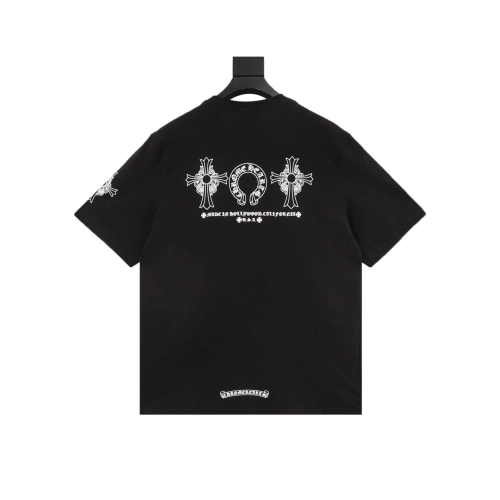 Chrome Hearts Cross Horseshoe Print Short Sleeve 227