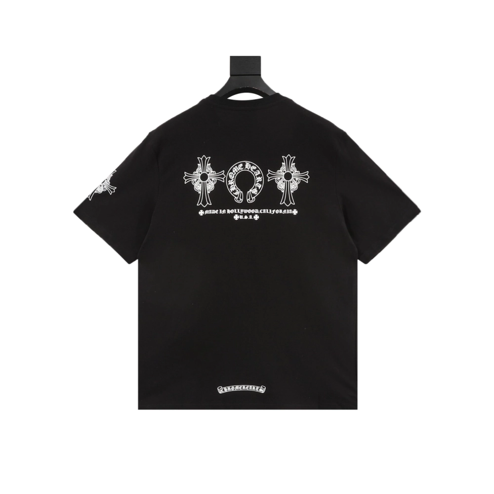 Chrome Hearts Cross Horseshoe Print Short Sleeve 227