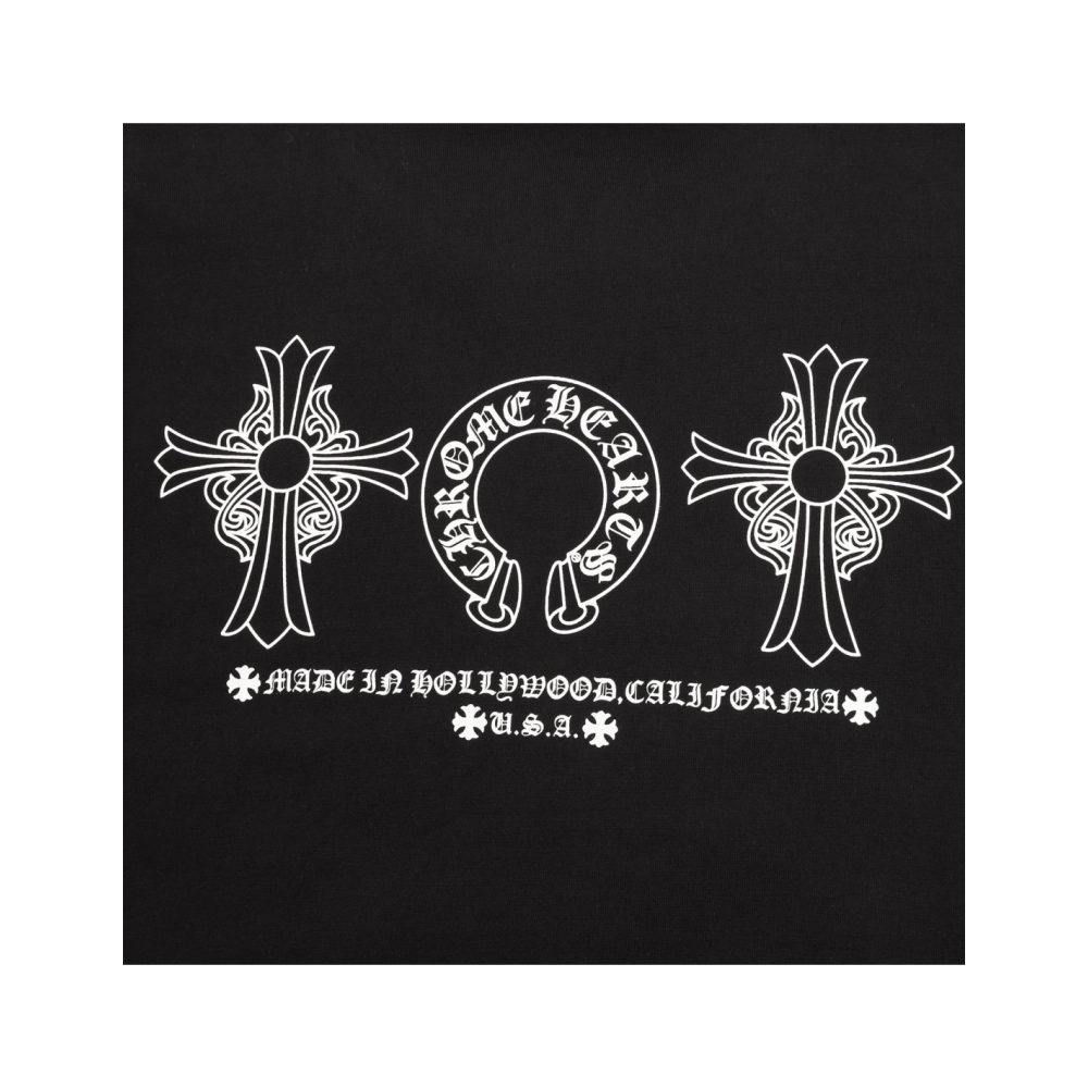Chrome Hearts Cross Horseshoe Print Short Sleeve 227