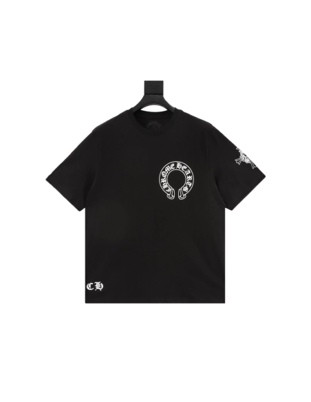 Chrome Hearts Cross Horseshoe Print Short Sleeve 227