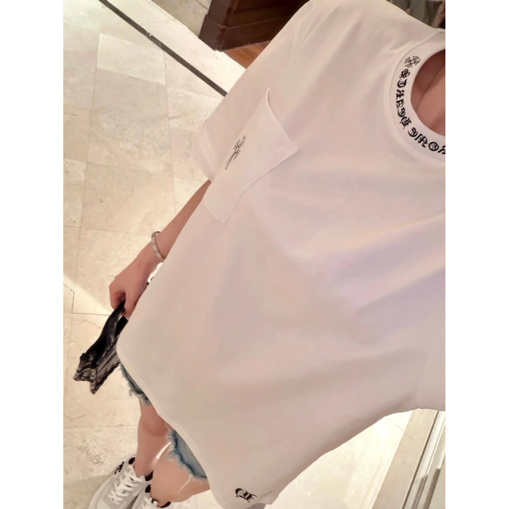 Chrome Hearts Cross Horseshoe Print Short Sleeve 228