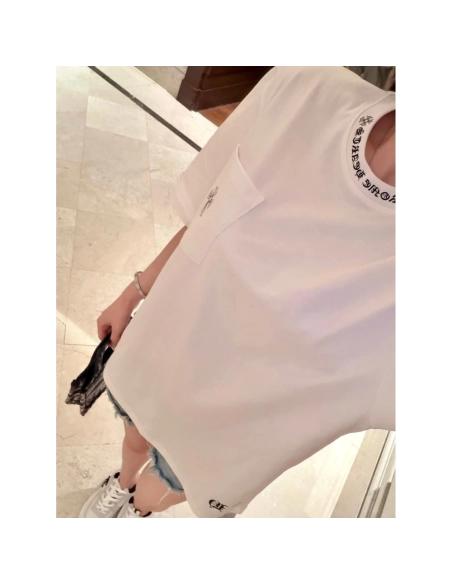 Chrome Hearts Cross Horseshoe Print Short Sleeve 228