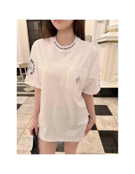 Chrome Hearts Cross Horseshoe Print Short Sleeve 228