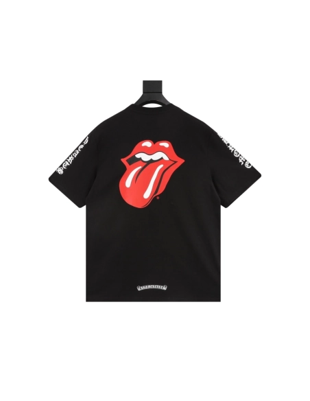 Chrome Hearts Large Tongue Print Short Sleeve 230