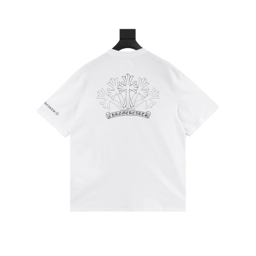 Chrome Hearts Sketch Cross Print Short Sleeve 231