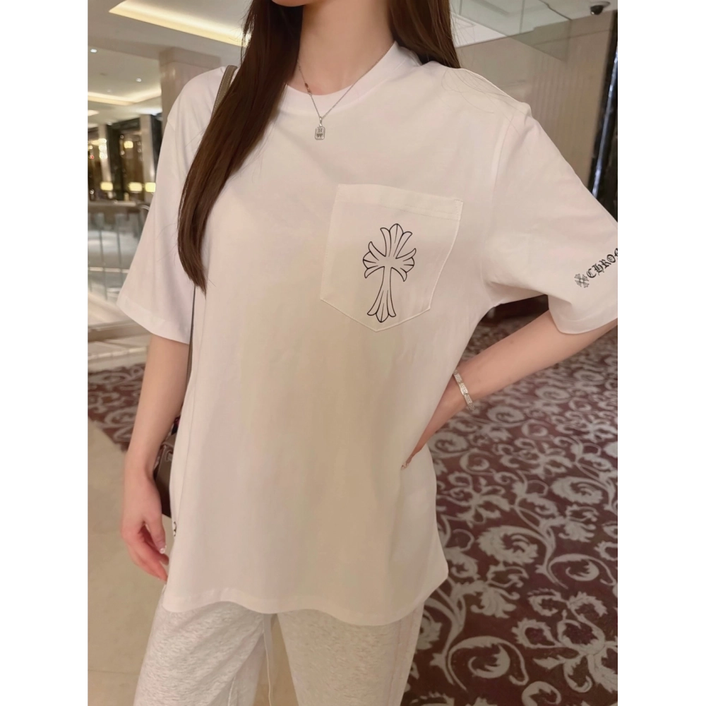 Chrome Hearts Sketch Cross Print Short Sleeve 231