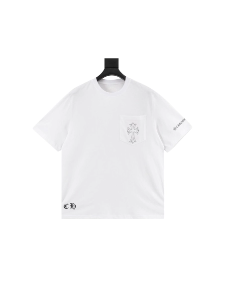 Chrome Hearts Sketch Cross Print Short Sleeve 231