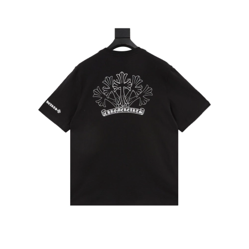 Chrome Hearts Sketch Cross Print Short Sleeve 232