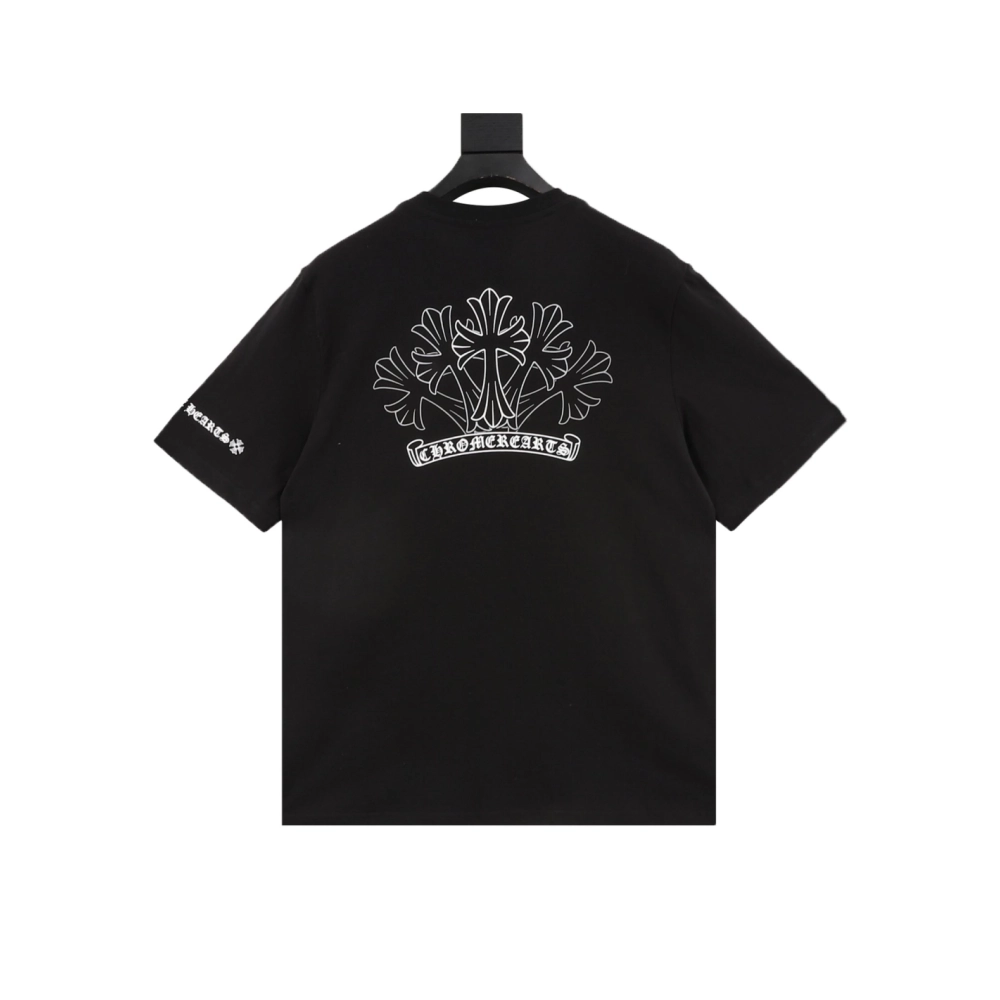 Chrome Hearts Sketch Cross Print Short Sleeve 232
