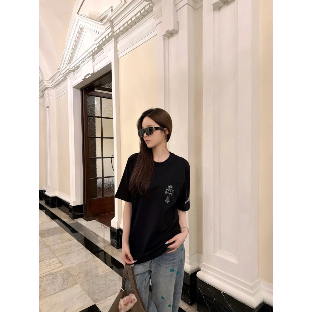 Chrome Hearts Sketch Cross Print Short Sleeve 232