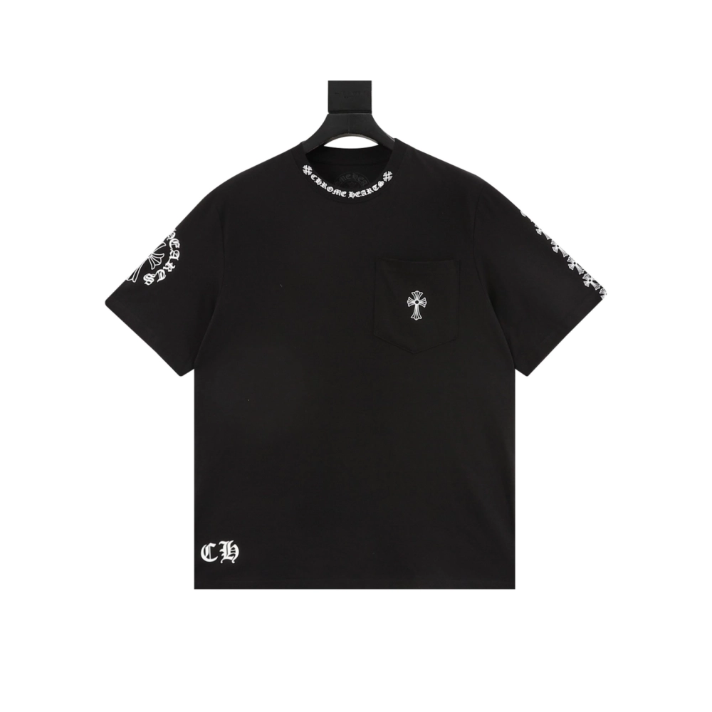 Chrome Hearts Sketch Cross Print Short Sleeve 232
